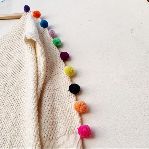 ANTHROPOLOGIE Emilia Pommed Knit Pullover Sweater - Picture 9 of 16